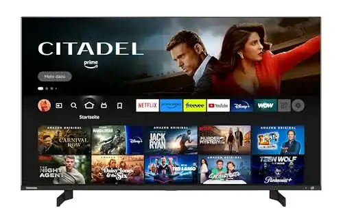 Toshiba 43QF5D63DA 43 Zoll QLED Fernseher mit Fire TV und Smart Funktionen