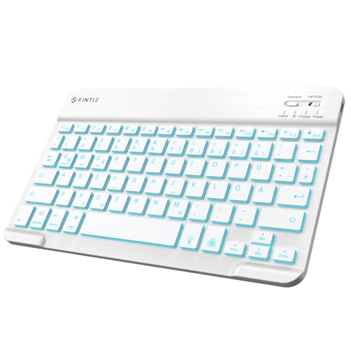 Fintie Bluetooth Tastatur für iPad Mini mit Hintergrundbeleuchtung