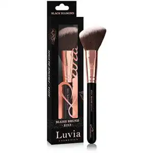 Rougepinsel Luvia Cosmetics – Essentials Blush Brush E213 in Schwarz/Roségold