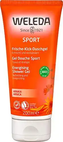 Weleda Bio Sport Duschgel – Kühlendes Duschgel für Männer und Frauen