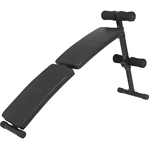Sit-Up-Bank Gorilla Sports – 5-fach verstellbar und klappbar, bis 150 kg