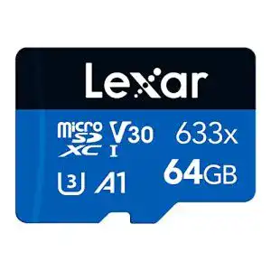 Lexar 64GB Micro SD Karte – SDXC UHS-I ohne SD-Adapter