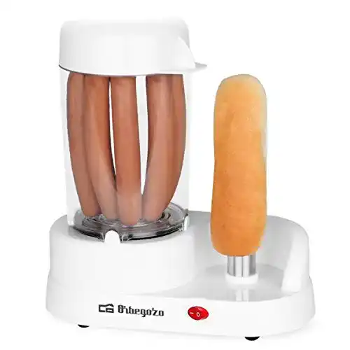 Hot Dog Maker Orbegozo PR 3500 Hot-Dog-Maker, 1-6 Würste