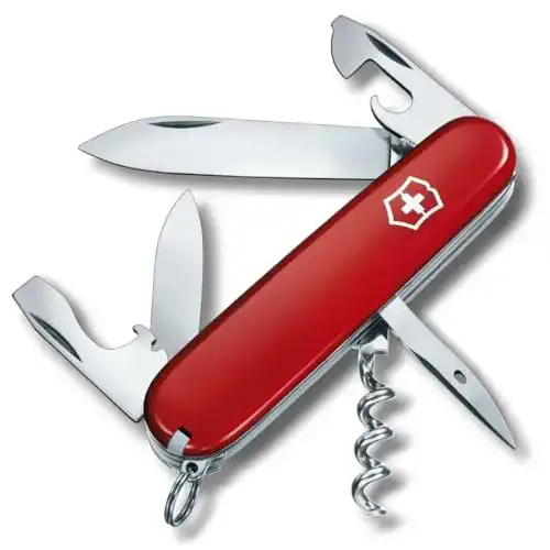 Victorinox Taschenmesser Spartan – Schweizer Multitool mit 12 Funktionen