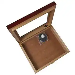 Humidor Angelo Box mit Glasdeckel für Zigarrenaufbewahrung