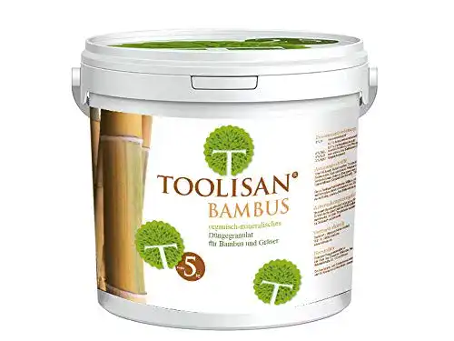 Bambusdünger Toolisan mit Langzeitwirkung 5 kg für gesunde Pflanzen
