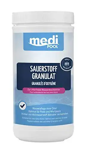 Aktivsauerstoff Pool Medipool Schwimmbadpflege Granulat 1 kg