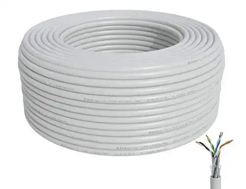 CAT 7 Verlegekabel von BIGtec – 50 Meter LAN Kabel