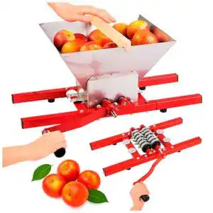 Obstmühle Superbutelki.pl – 7L manuelle Fruchtmühle für Obstverarbeitung