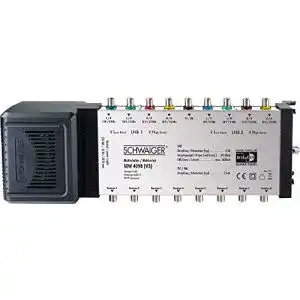 Schwaiger SEW4098 531 Multischalter 9 zu 8 für SAT-Anlagen
