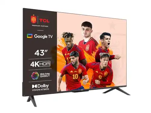 TCL 43P739 Fernseher 43 Zoll Ultra HD 4K HDR
