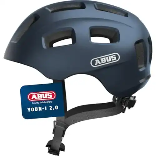Abus Fahrradhelm Youn-I 2.0 mit Licht für Kinder