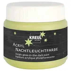 Leuchtfarbe Kreul 74347 Acryl 150 ml, Nacht auf Wasserbasis
