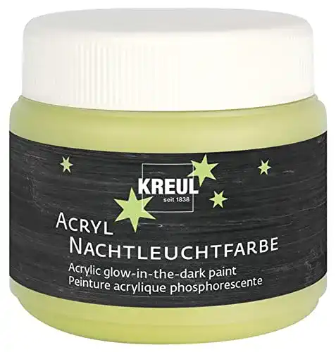 Leuchtfarbe Kreul 74347 Acryl 150 ml, Nacht auf Wasserbasis