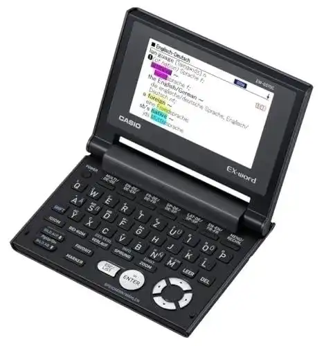 Elektronisches Wörterbuch Casio EW-G570C für mehrere Sprachen