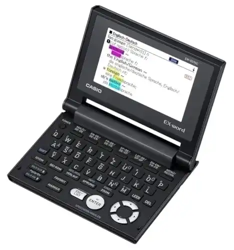 Elektronisches Wörterbuch Casio EW-G570C für mehrere Sprachen
