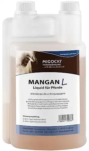 Mangan Pferd Migocki Mangan Liquid – Ergänzungsfuttermittel für Pferde
