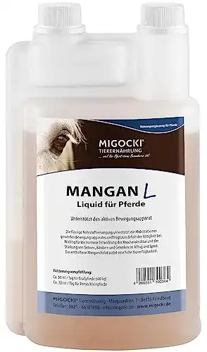 Mangan Pferd Migocki Mangan Liquid – Ergänzungsfuttermittel für Pferde