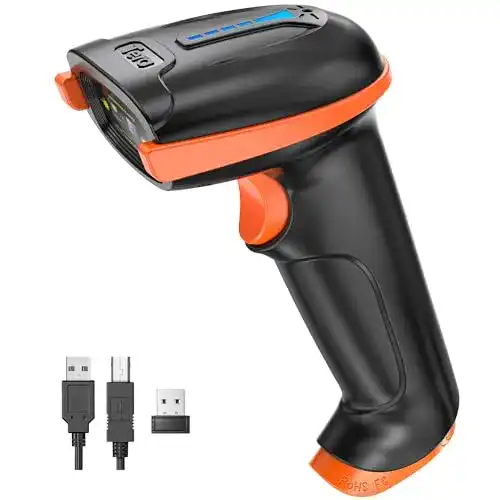 Kabelloser Handheld Barcode-Scanner von Tera – 1D Laser