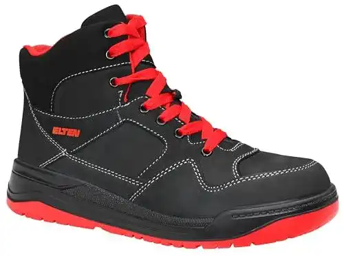 Sicherheitsschuhe S3 ELTEN, MAVERICK black-red Mid