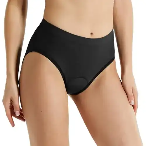 Fahrradhose für Damen BALEAF gepolsterte Radlerunterhose