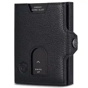 Kartenetui mit Münzfach von Heesen – Slim Wallet aus Echtleder
