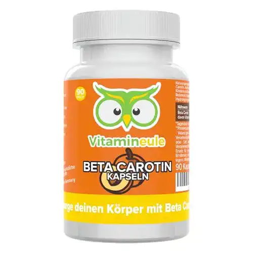 Beta-Carotin Kapseln 50.000 i.E. / 30mg hochdosiert und vegan