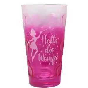 Dubbeglas mit Gravur 0,5 Liter aus Glas für Weinliebhaber