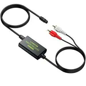 DA-Wandler Linkfor 192KHz Toslink Koaxial auf Analog RCA L/R