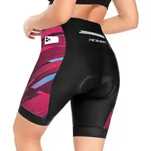 Fahrradhose Damen mit 4D Sitzpolster von NICEWIN