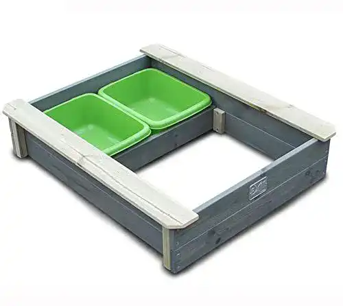 Sandkasten aus Holz mit Deckel von Exit Toys Aksent