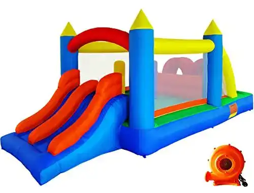 Hüpfburg Ballsea mit Gebläse für Kinder von 3 bis 10 Jahren