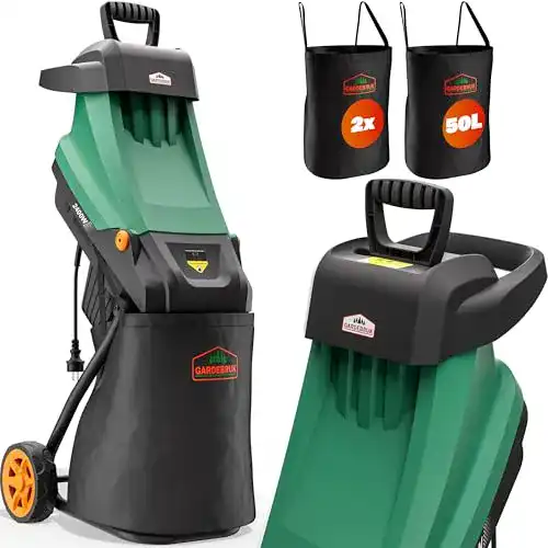 Messerhäcksler Gardebruk Gartenhäcksler 3100 W bis 45 mm Aststärke