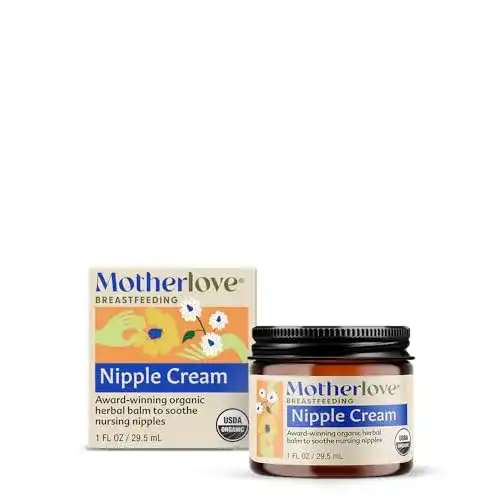 Motherlove Herbal Nipple Cream – Brustwarzensalbe 1 oz