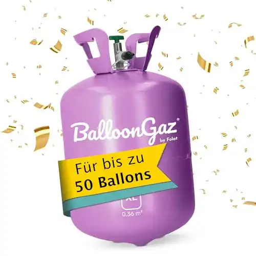 Folat 25203 Heliumflasche für 360 Liter Ballongas