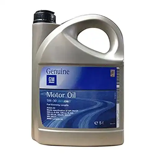 Motoröl Opel GM 5W-30, 5 Liter – Viskosität für Opel-Fahrzeuge