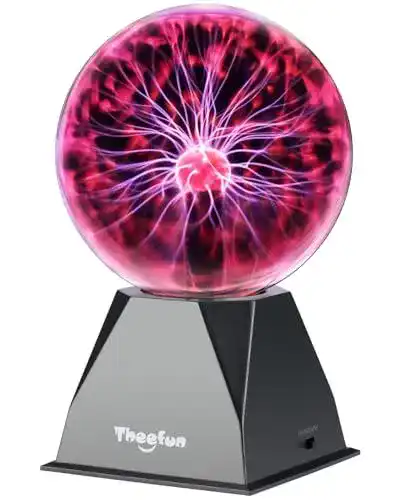 Plasmakugel Theefun 6 Zoll – Interaktive Plasma Lampe für Dekoration