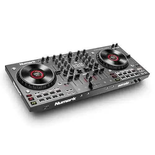 DJ-Controller Numark NS4FX 4-Kanal DJ Controller für professionelle Anwendungen