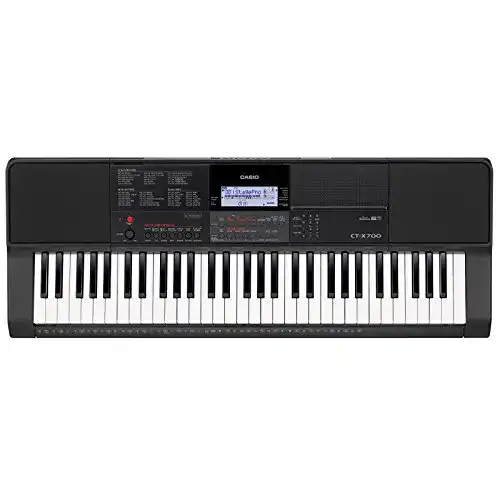 Casio Keyboard CT-X700 mit 61 Tasten und Begleitautomatik
