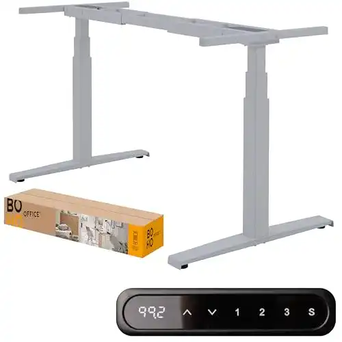 Höhenverstellbarer Schreibtisch elektrisch von Boho Office