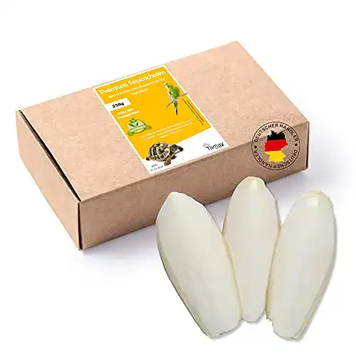 Sepiaschalen Tamay Premium 25 Stück für Reptilien und Vögel