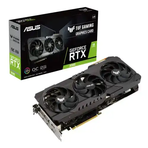 GeForce RTX 3080 Asus TUF OC Edition 12GB Gaming Grafikkarte