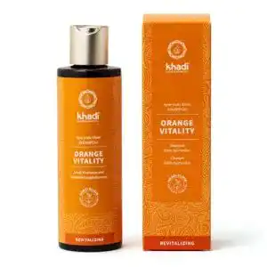 Khadi Orange Vitality Ayurvedisches Shampoo für Vitalität und Volumen