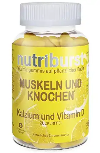 Nutriburst hochdosiertes Vitamin D3 50µg (2000 IE) in Gummiform