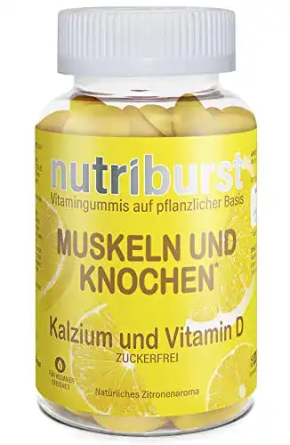 Nutriburst hochdosiertes Vitamin D3 50µg (2000 IE) in Gummiform