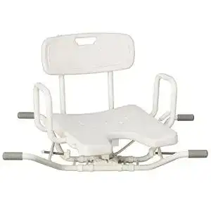 Badewannensitz Russka aus Aluminium, drehbar