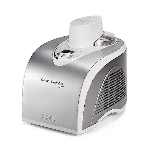 Eismaschine mit Kompressor Ariete Gran Gelato 693, 135 W, LCD