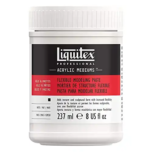 Liquitex 8908 Strukturpaste für Acrylfarben, 237ml, Weiß, matt