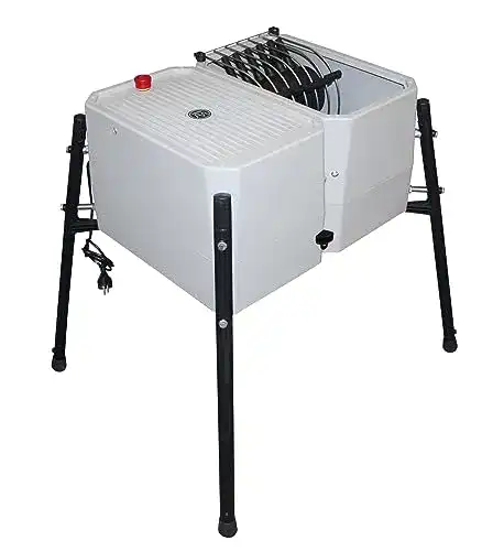 Geflügelrupfmaschine Kerbl 70506 mit 24 Fingern für effizientes Rupfen