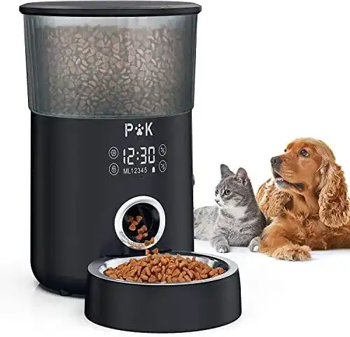 Futterautomat für Katzen Puppy Kitty M80 mit 4L Fassungsvermögen